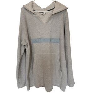 Walt Disney World Baja Style V-Neck Hoodie in Light Blue - Sz 2XL Open To Offers